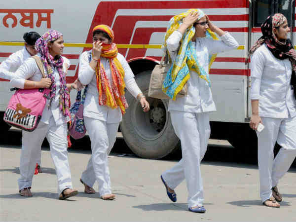 गर्मी चरम स्तर पर