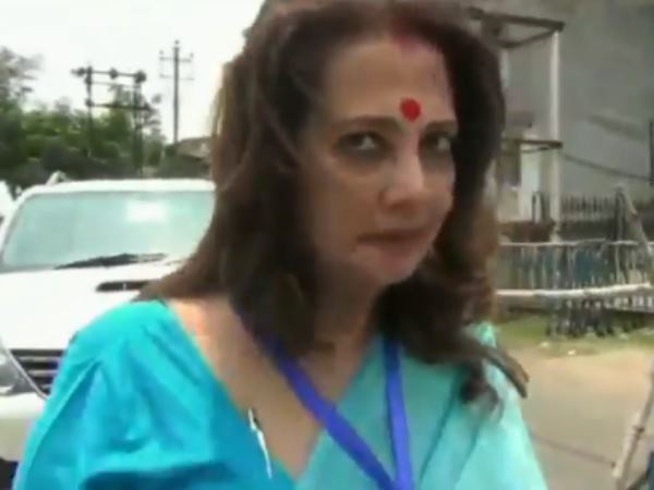 Moon Moon Sen is trailing BJP candidate Babul Supriyo, says i am sad Moon Moon Sen is trailing BJP candidate Babul Supriyo, says i am sad