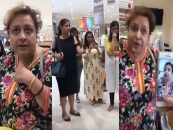 लड़कियों से पंगा लेकर फंसी महिला