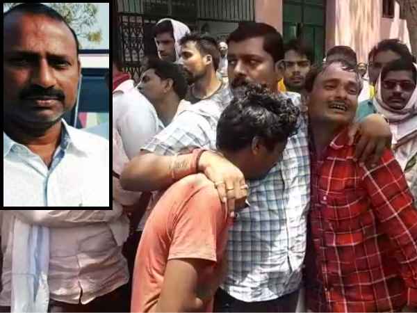 sp leader lalji yadav shot dead sp leader lalji yadav shot dead
