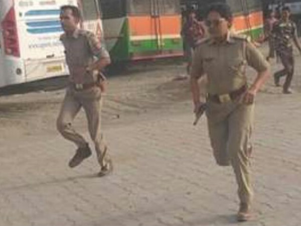 संदिग्ध देख रोका तो पुलिस पर चढ़ा दी कार