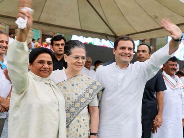 सोनिया-राहुल से मुलाकात करेंगी मायावती