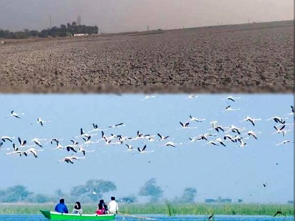 सरोवर के आसपास के 12 गांव भी बेपानी