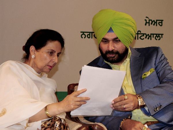 नवजोत कौर ने लगाया है सीएम पर आरोप