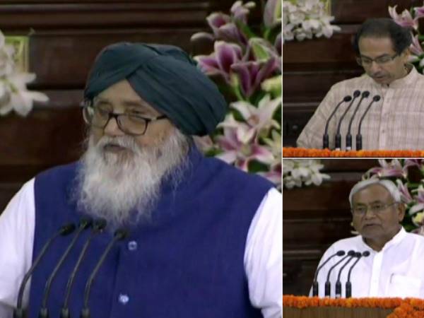 एनडीए के दलों के नेताओं ने नरेंद्र मोदी को चुना संसदीय दल का नेता