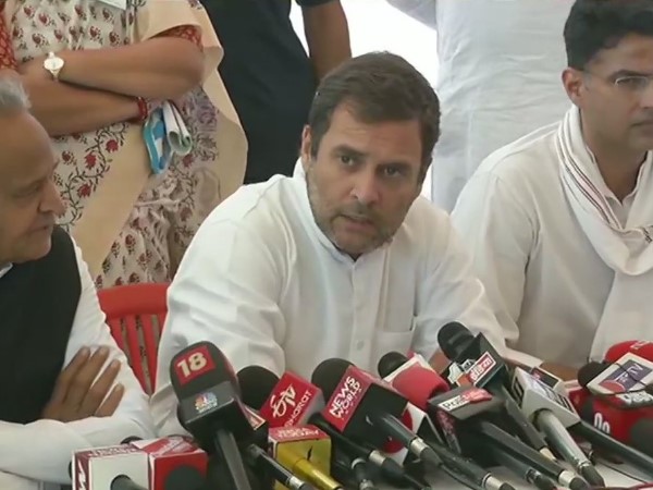 Rahul Gandhi meets Alwar gangrape victim’s family Rahul Gandhi meets Alwar gangrape victim’s family