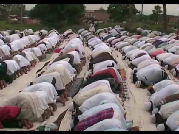 Before namaz muslim brothers come to ganga river Before namaz muslim brothers come to ganga river