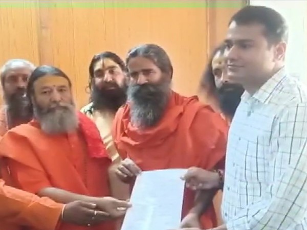 Ramdev along with other saints filed a complaint against Sitaram Yechury for his statement Ramdev along with other saints filed a complaint against Sitaram Yechury for his statement