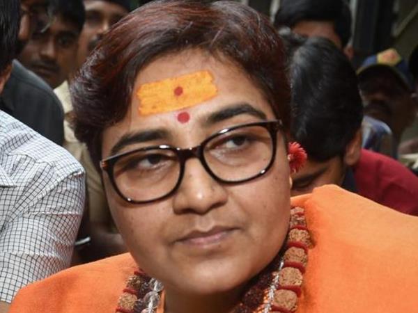 Sadhvi Pragya Singh Thakur Not Satisfied with EVM Strong Room Security Sadhvi Pragya Singh Thakur Not Satisfied with EVM Strong Room Security
