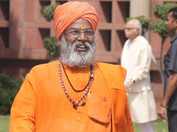 Sakshi Maharaj historic victory in unnao seat Sakshi Maharaj historic victory in unnao seat
