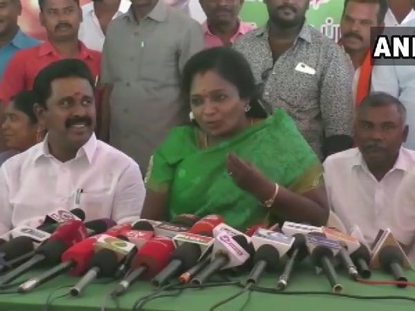 Tamil Nadu BJP chief cliams DMK is in contact with BJP, MK Stalin If proof it i will quit politics Tamil Nadu BJP chief cliams DMK is in contact with BJP, MK Stalin If proof it i will quit politics