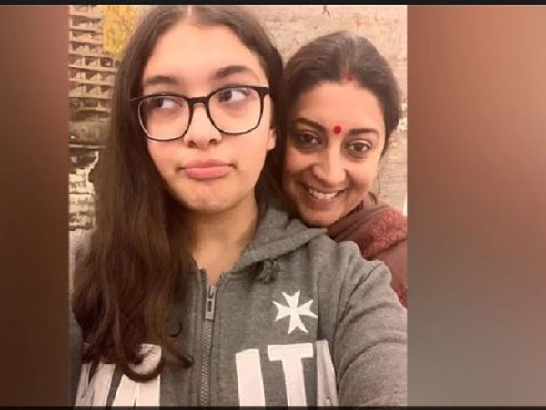 स्मृति ईरानी की बेटी ने 82 फीसदी अंक अर्जित किए