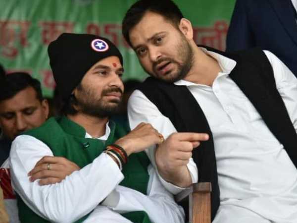 तेजप्रताप दिखा रहे बागी तेवर