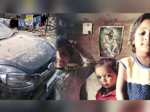 Three sister brother child found dead in car sanwer indore Three sister brother child found dead in car sanwer indore