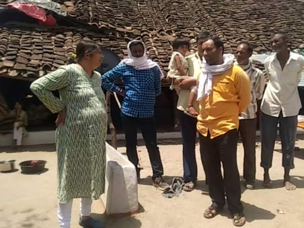 ट्रिपल मर्डर से सहम गया पूरा घाट सेमरी गांव