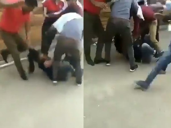 girl beaten up asking for salary in greater noida girl beaten up asking for salary in greater noida