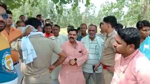 Many bodies of cow found in Moradabad Many bodies of cow found in Moradabad