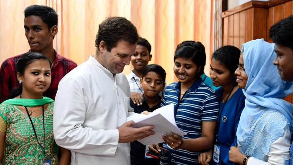 शुक्रवार को तीन दिन के दौरे पर पहुंचे हैं राहुल