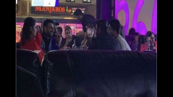 मैच से पहले हुक्का पार्टी
