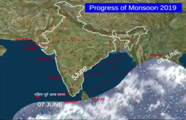 कब आपके शहर पहुंचेगा मॉनसून