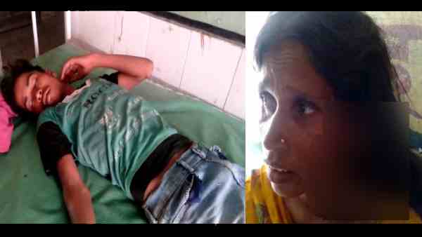 hooligans beats woman and her son hooligans beats woman and her son