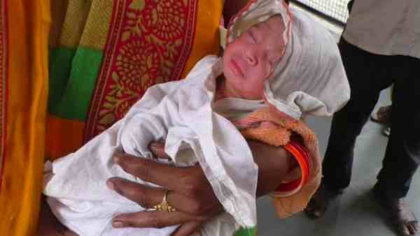 cruel mother left her baby in the bag filled with thorns cruel mother left her baby in the bag filled with thorns