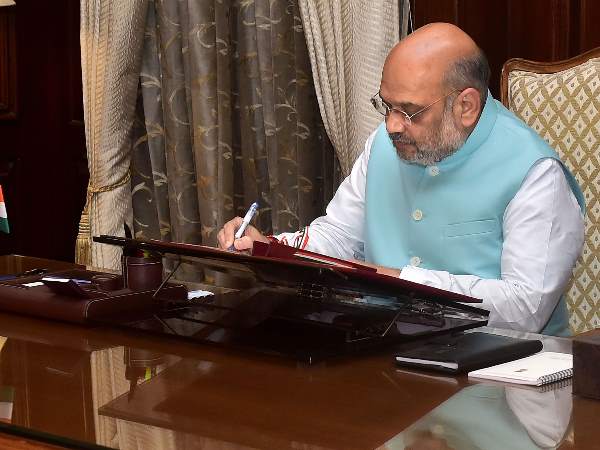 ये है गृह मंत्री अमित शाह का पहला ट्वीट