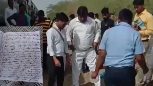 Barmer mother daughter Jumped front of Malani Express Barmer mother daughter Jumped front of Malani Express