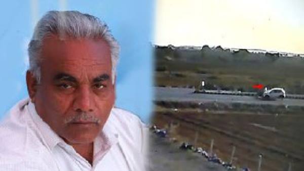 बाइक को हाईवे पर पीछे से रौंद भागी कार, सीसीटीवी में कैद हुई वारदात