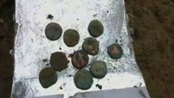 ancient period of coins and sculptures found in the village ancient period of coins and sculptures found in the village