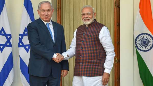 Israeli PM Benjamin Netanyahu thank Narendra Modi for UN Vote Israeli PM Benjamin Netanyahu thank Narendra Modi for UN Vote