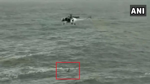 Indian Coast Guard rescued a man from drowning, 2 nautical miles North of Cabo de Rama beach, Goa Indian Coast Guard rescued a man from drowning, 2 nautical miles North of Cabo de Rama beach, Goa