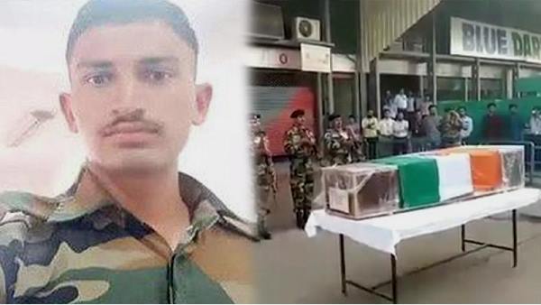 Gujarat: 22-year-old Bhavesh dhirubhai rathod Martyr in Jammu-kashmir Gujarat: 22-year-old Bhavesh dhirubhai rathod Martyr in Jammu-kashmir