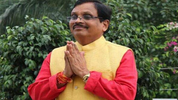 Ratlam Jhabua MP guman singh Damor took oath in Sanskrit Ratlam Jhabua MP guman singh Damor took oath in Sanskrit