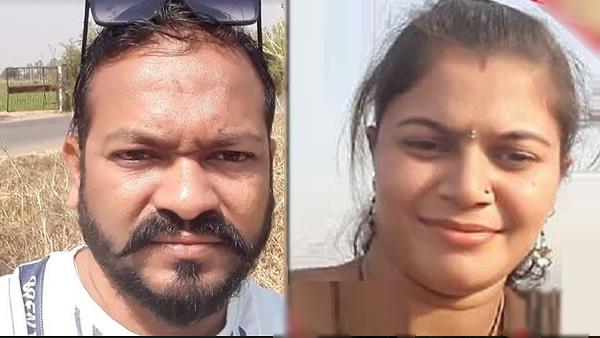 Husband killed his wife in front of the childrens eyes in Surat Husband killed his wife in front of the childrens eyes in Surat