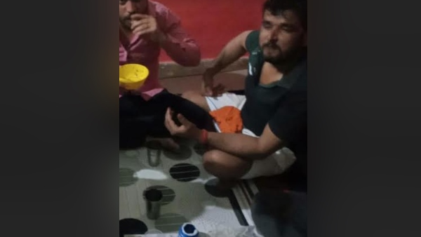 बंदी रक्षकों ने शराब दारू का किया इंतजाम