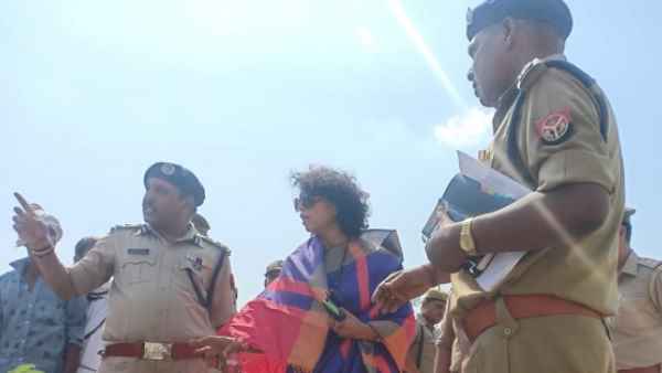परिजनों से मिलीं राज्य महिला आयोग की सदस्य