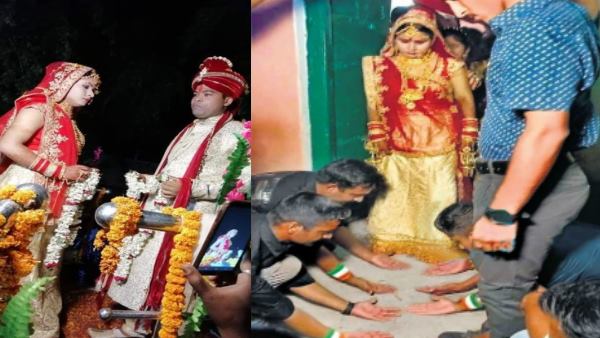 Garud commando Team Attend the wedding of Sister of Jyoti Prakash Nirala Garud commando Team Attend the wedding of Sister of Jyoti Prakash Nirala
