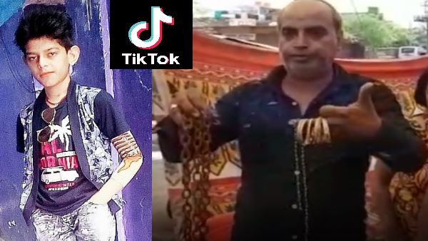 लोहे की मोटी बेड़ियां गले में लपेटी