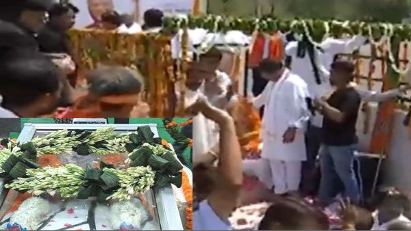 madan lal saini RIP Rajasthan Leaders pays tribute AT BJP Office madan lal saini RIP Rajasthan Leaders pays tribute AT BJP Office
