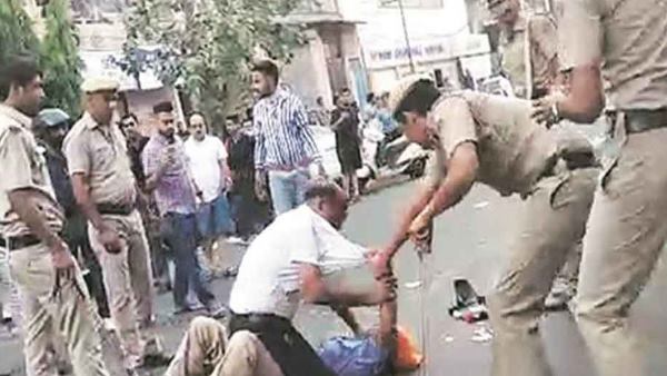 तीन पुलिसकर्मी सस्पेंड