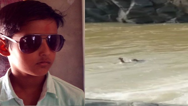 Nua Jhunjhunu Son Nishant drowned in Beas River During Taking Selfie Nua Jhunjhunu Son Nishant drowned in Beas River During Taking Selfie
