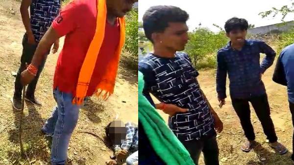 Pali Dalit youth beaten for entering a temple and Video goes viral in Rajasthan Pali Dalit youth beaten for entering a temple and Video goes viral in Rajasthan