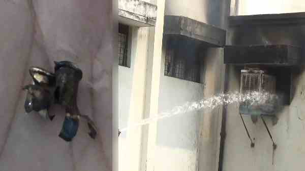 Pac shooter room burnt in fire Pac shooter room burnt in fire