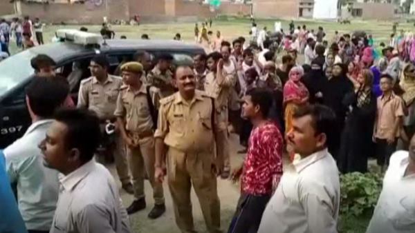 police arrest murder accused after encounter in rampur police arrest murder accused after encounter in rampur