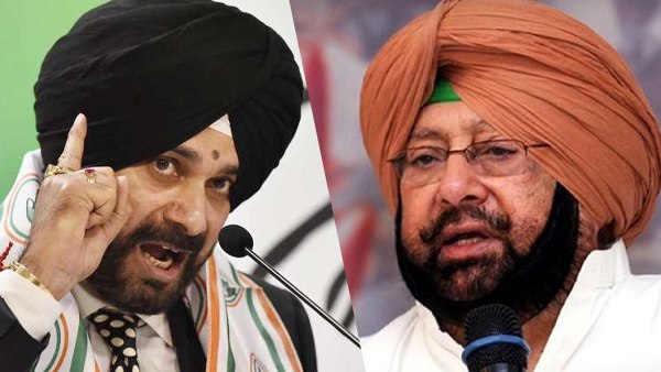 अमरिंदर सिंह के खिलाफ दिखा था सिद्धू का बगावती तेवर