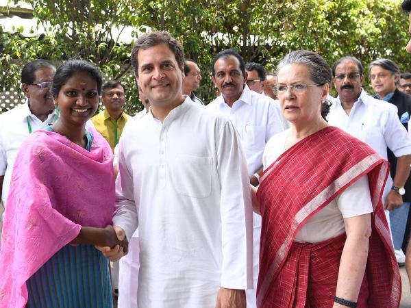 Sonia Gandhi on rahul gandhi after elected Leader of Congress Parliamentary Party Sonia Gandhi on rahul gandhi after elected Leader of Congress Parliamentary Party