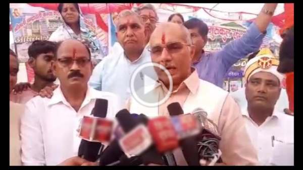 UP irrigation minister Dharampal Singh statement on ram temple at kasganj UP irrigation minister Dharampal Singh statement on ram temple at kasganj