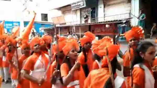 VHP activists including girls booked for arms firing and using swords VHP activists including girls booked for arms firing and using swords