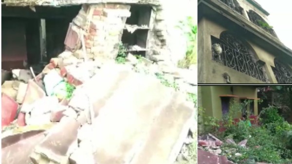 blast took place inside the Meghdoot club in the Mallarpur area of Birbhum blast took place inside the Meghdoot club in the Mallarpur area of Birbhum